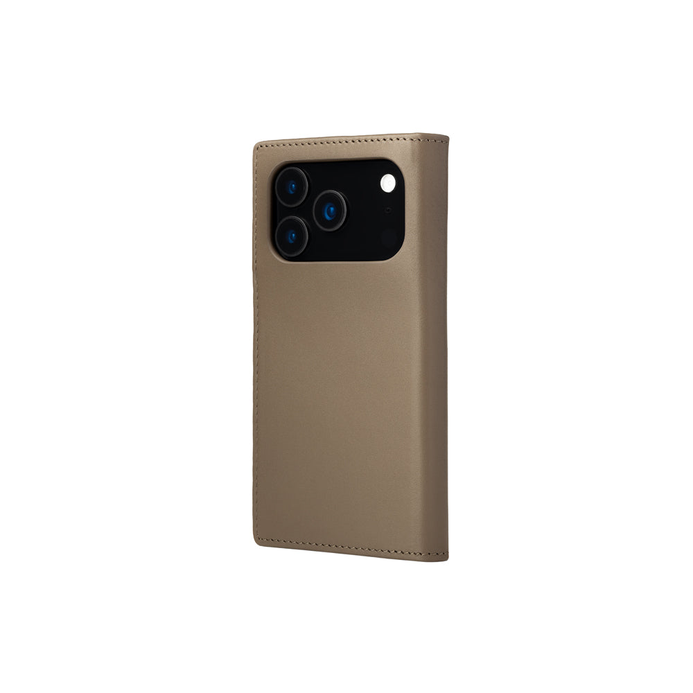 Nappa leather Flip Case for iPhone 18 Pro