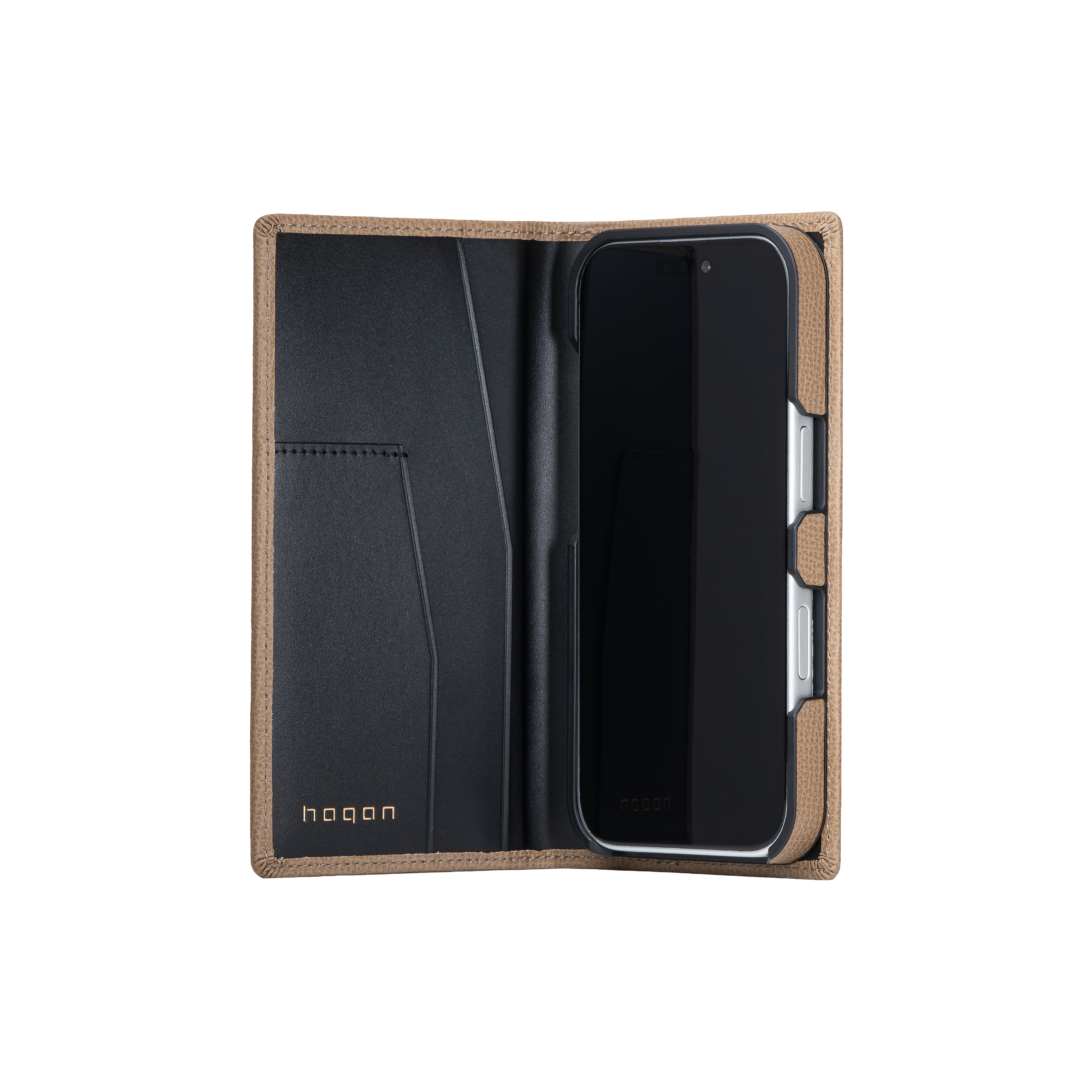 CRUMBS Leather Flip Case for iPhone 17Pro