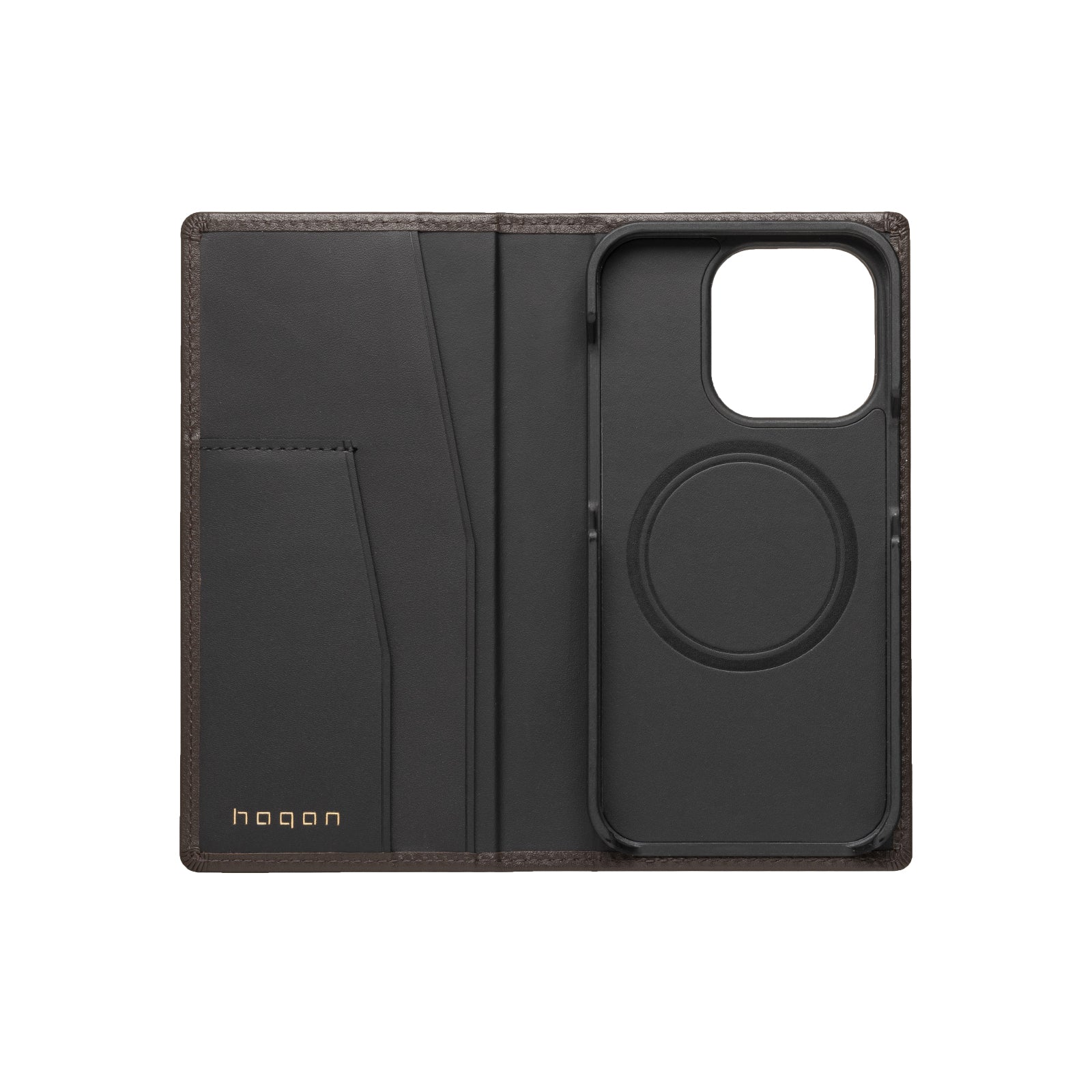 Mastrotto Smooth leather Flip Case for iPhone 15 Pro