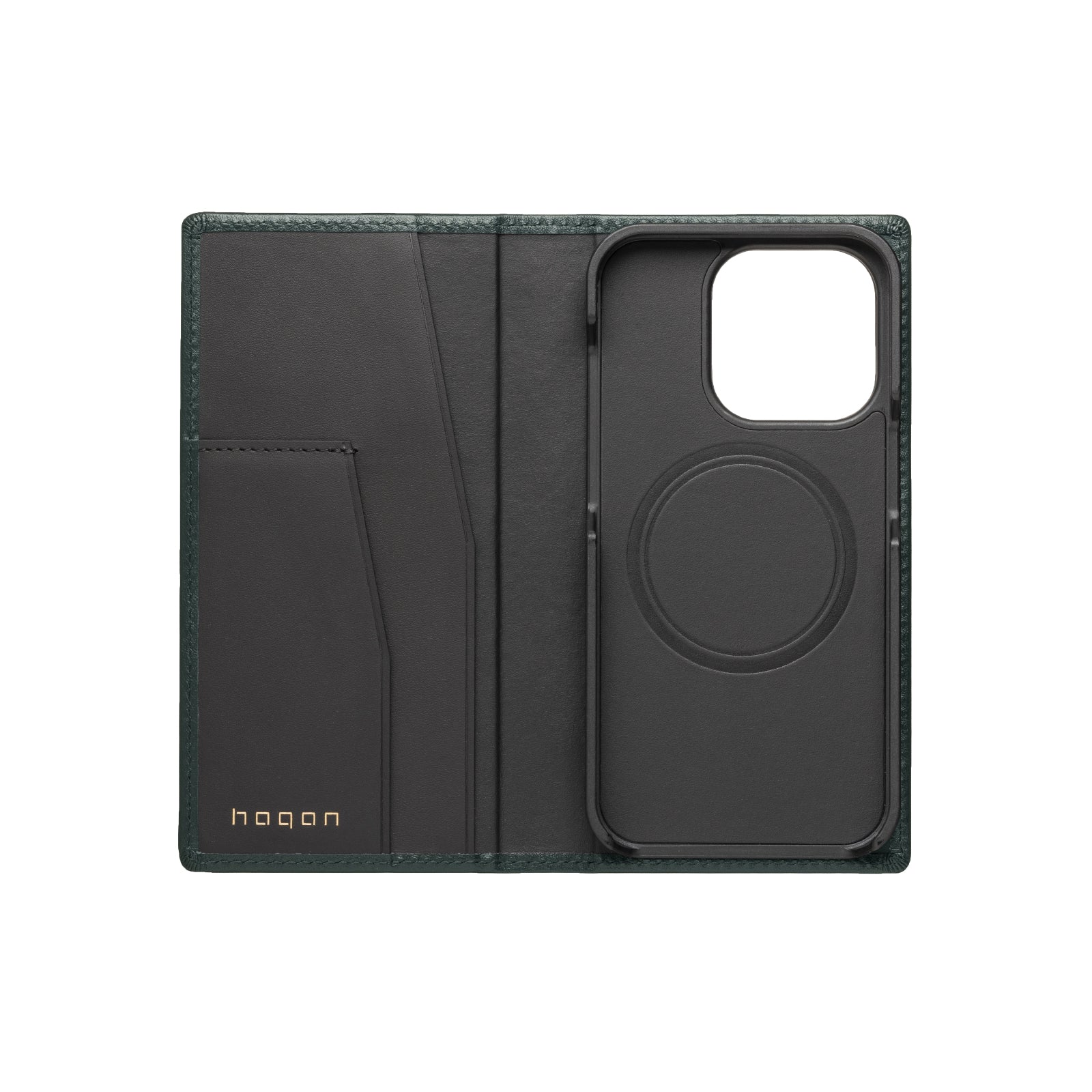 Mastrotto Smooth leather Flip Case for iPhone 15 Pro