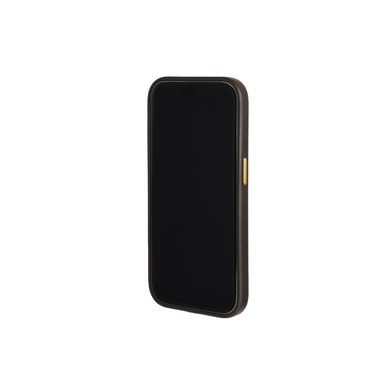 Mastrotto Smooth leather Shell Case for iPhone 15 Pro