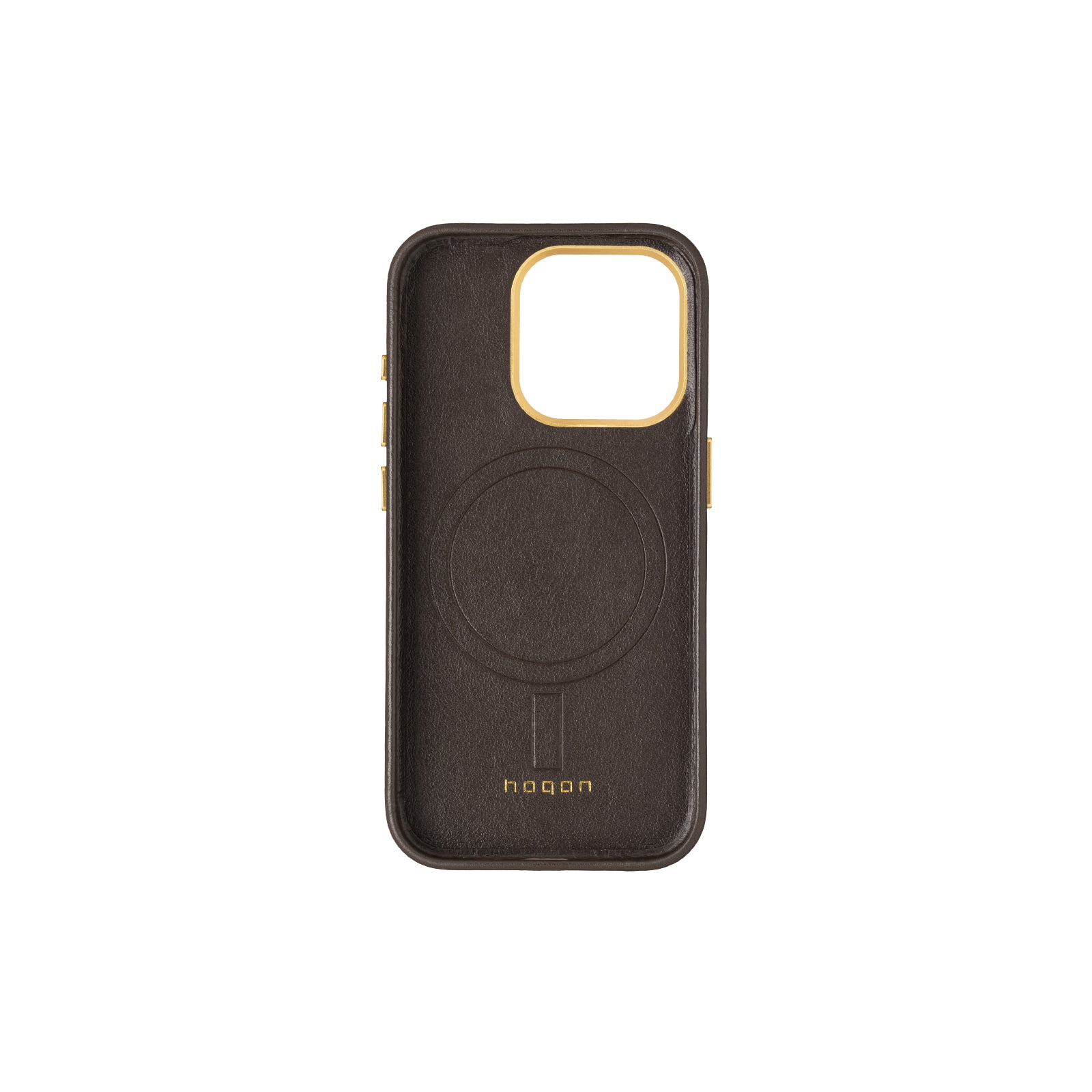 Mastrotto Smooth leather Shell Case for iPhone 15 Pro