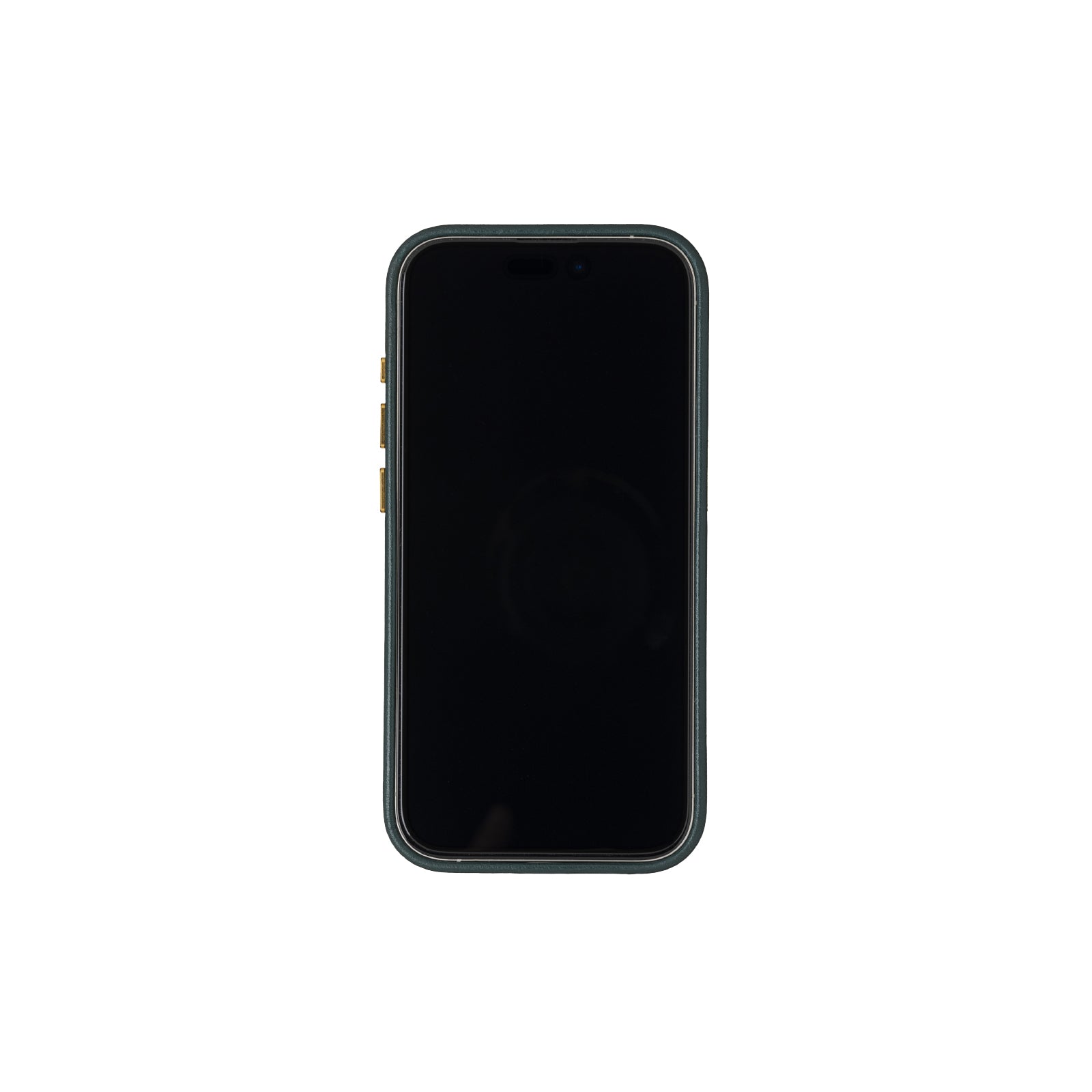 Mastrotto Smooth leather Shell Case for iPhone 15 Pro