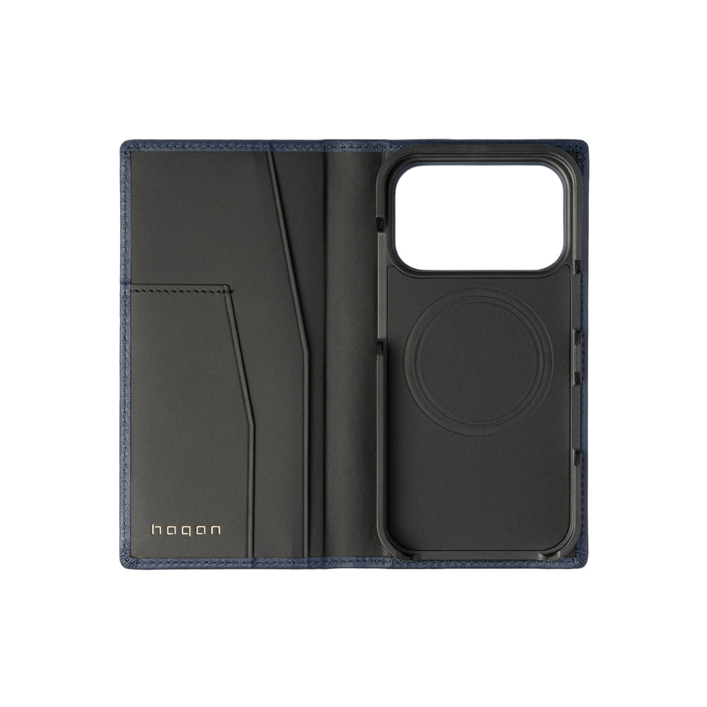 Nappa leather Flip Case for iPhone 18 Pro