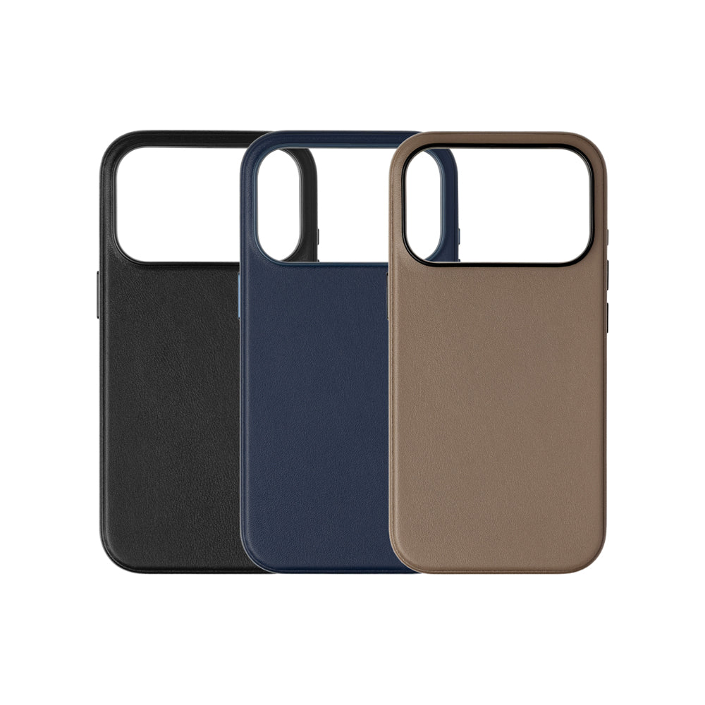 Nappa leather Shell Case for iPhone 18 Pro