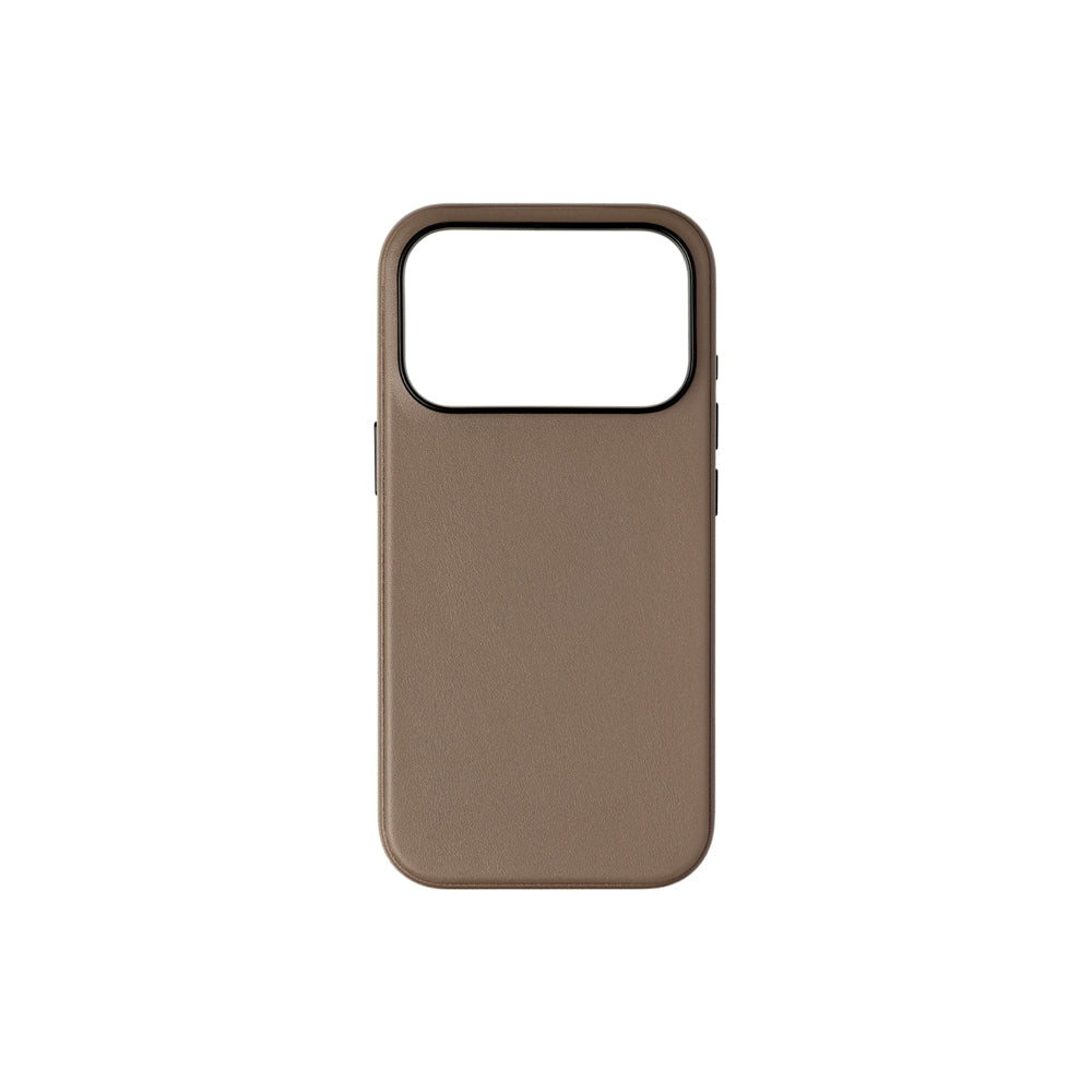 Nappa leather Shell Case for iPhone 18 Pro