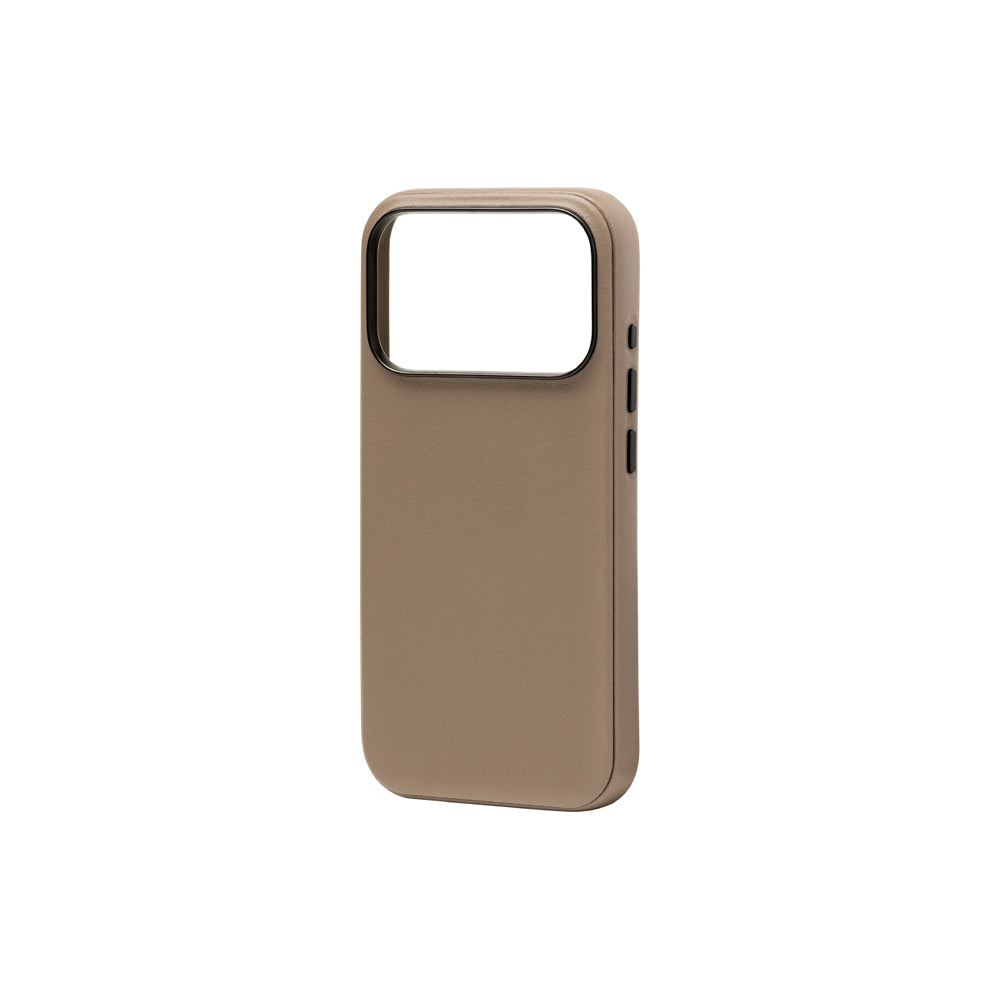 Nappa leather Shell Case for iPhone 18 Pro