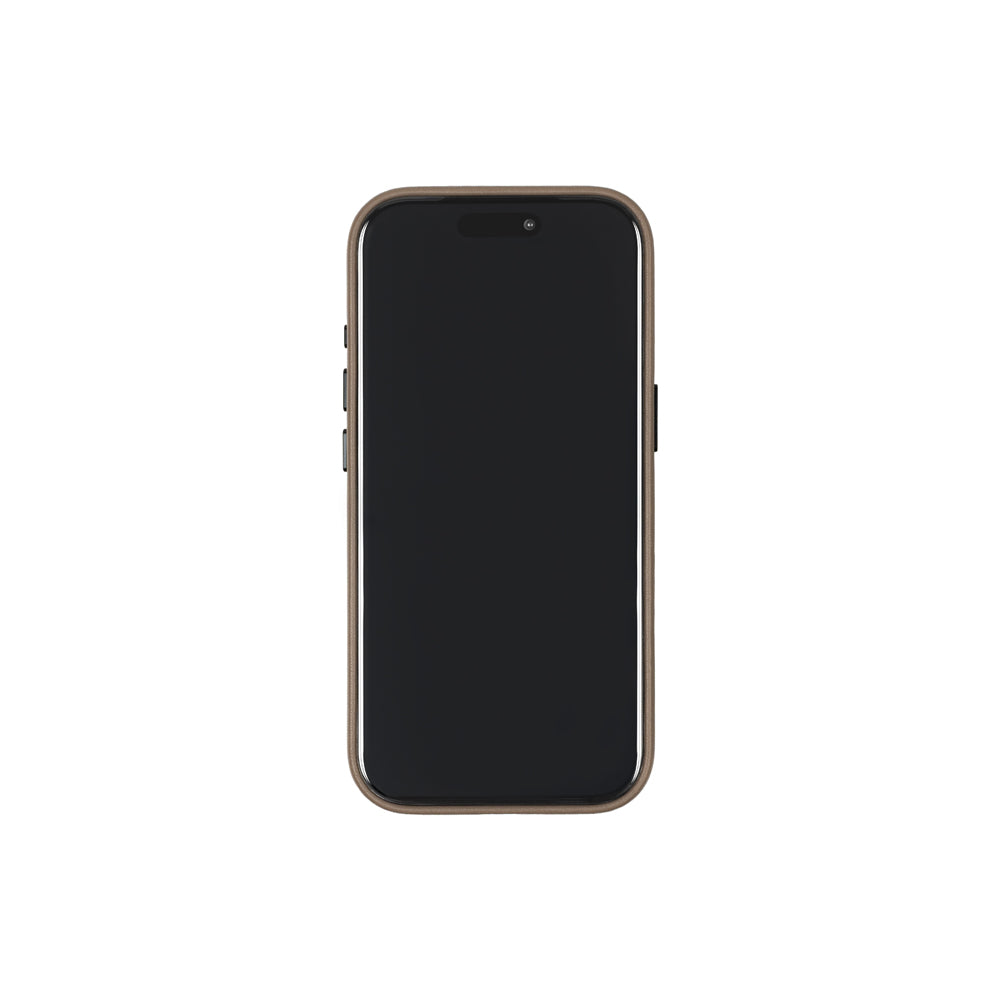 Nappa leather Shell Case for iPhone 18 Pro
