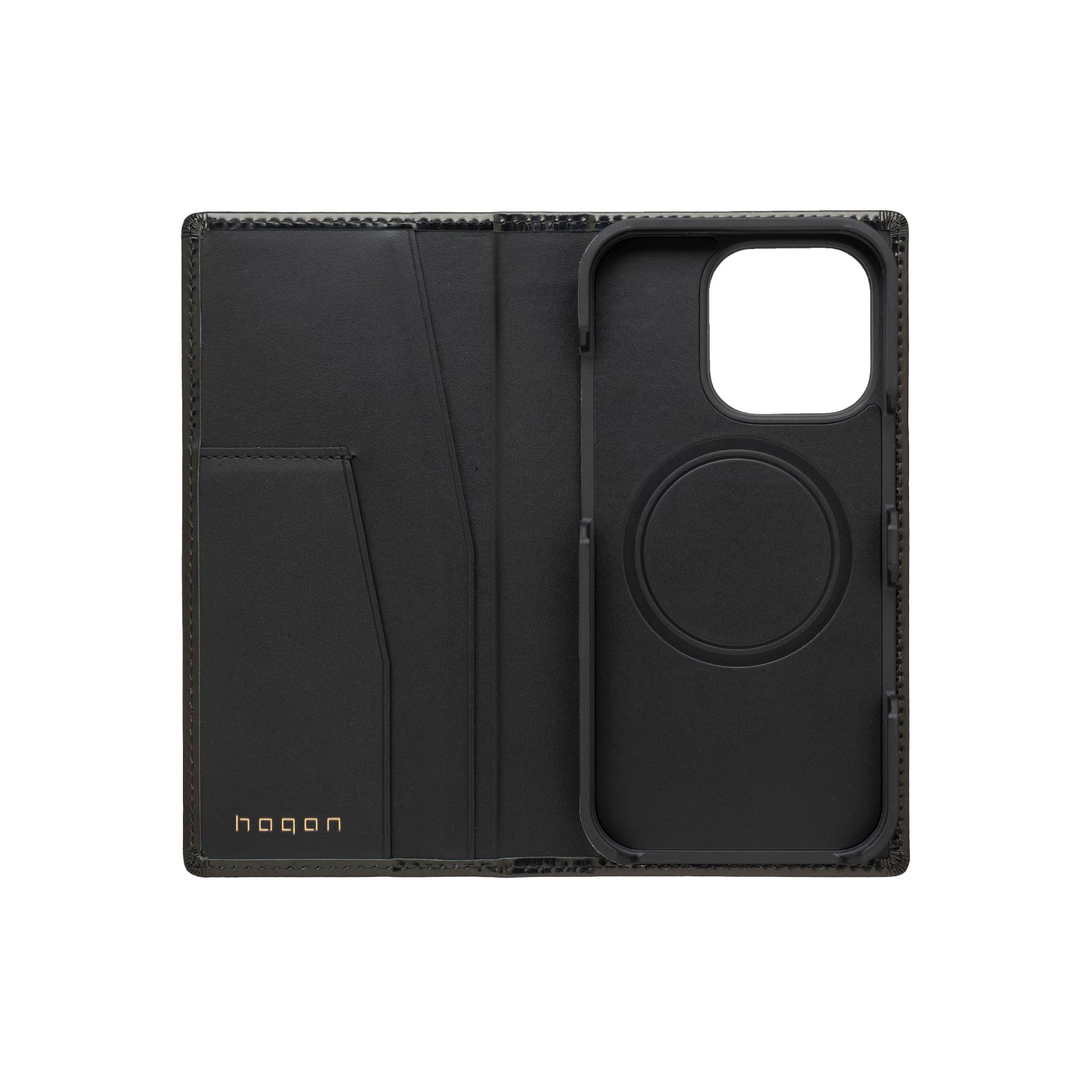 Antique Glass Leather Flip Case for iPhone 16 Pro