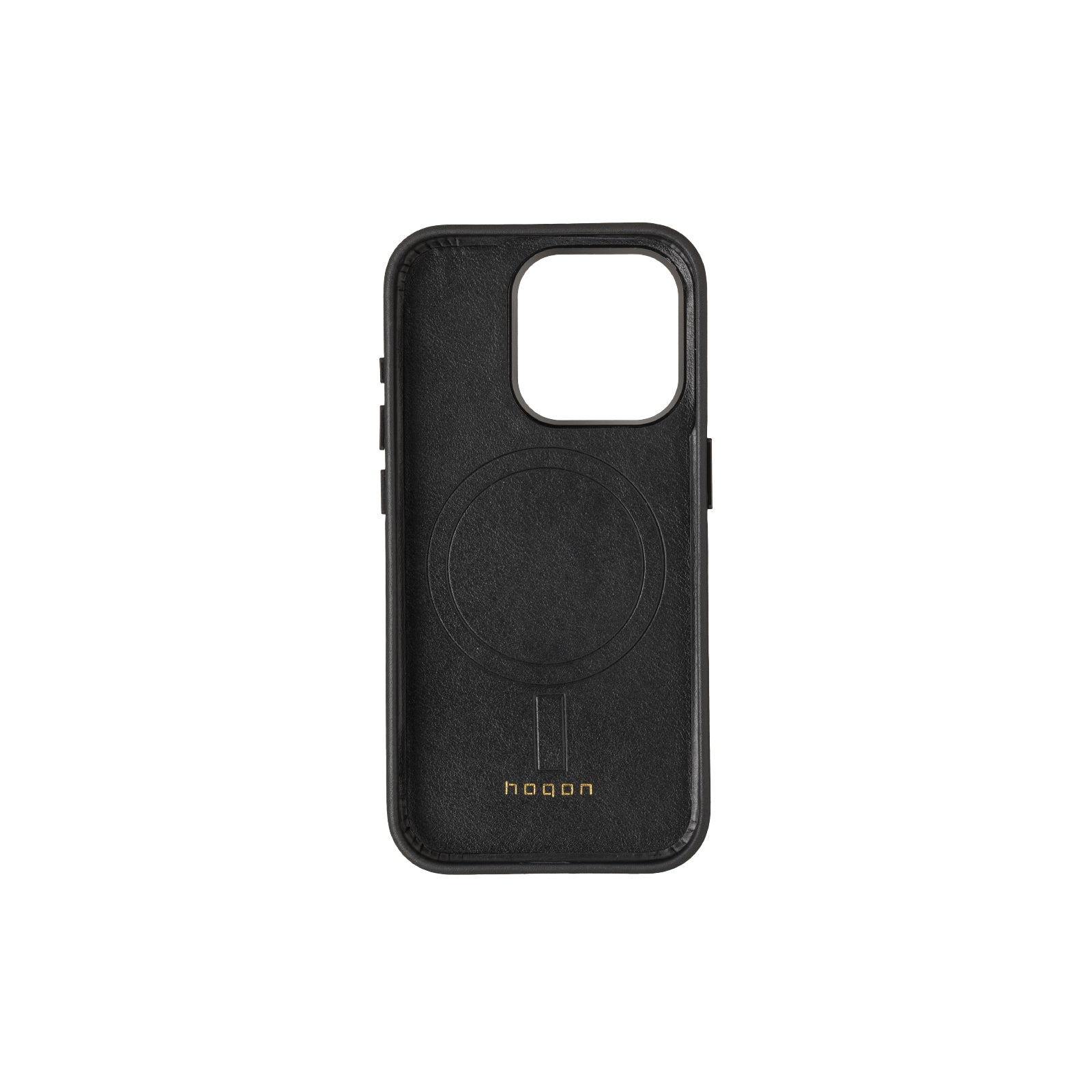 Mastrotto Smooth leather Shell Case for iPhone 16 Pro